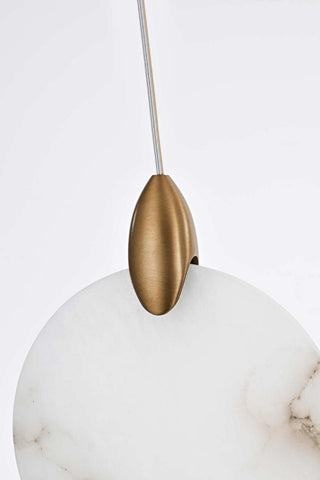Avery LED Pendant in Satin Gold