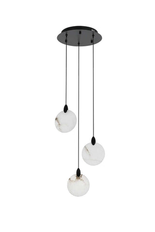 Avery LED Pendant in Black