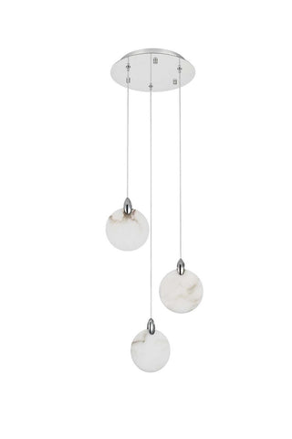 Avery LED Pendant in Chrome