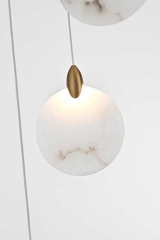 Avery LED Pendant in Satin Gold