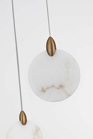 Avery LED Pendant in Satin Gold