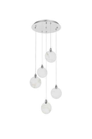 Avery LED Pendant in Chrome
