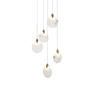 Avery LED Pendant in Satin Gold