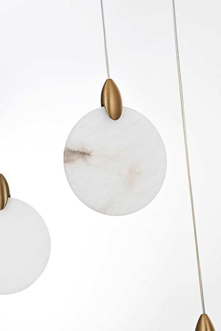Avery LED Pendant in Satin Gold
