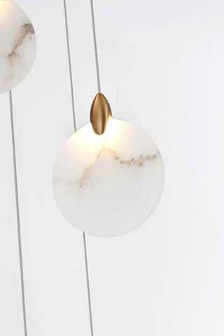 Avery LED Pendant in Satin Gold