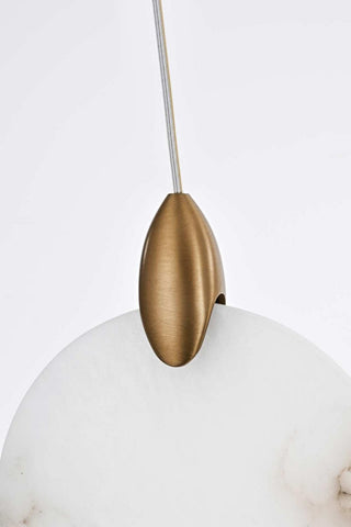 Avery LED Pendant in Satin Gold