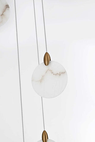 Avery LED Pendant in Satin Gold