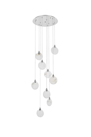 Avery LED Pendant in Chrome