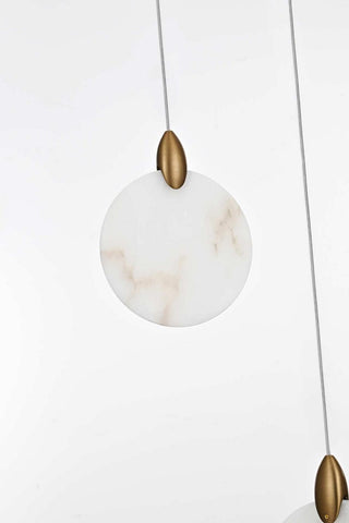 Avery LED Pendant in Satin Gold