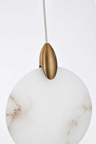 Avery LED Pendant in Satin Gold