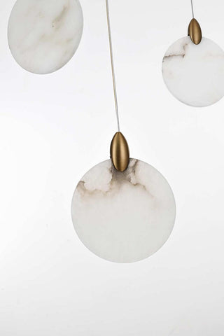 Avery LED Pendant in Satin Gold