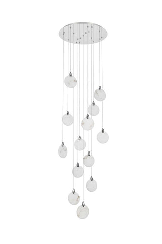 Avery LED Pendant in Chrome
