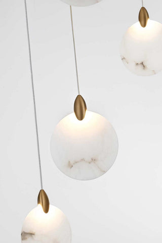 Avery LED Pendant in Satin Gold