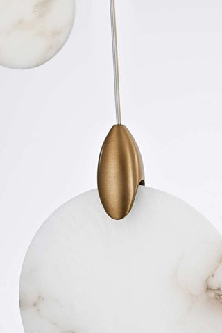 Avery LED Pendant in Satin Gold