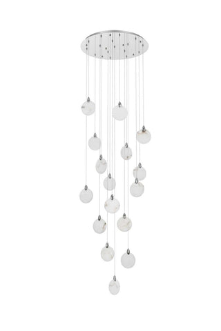 Avery LED Pendant in Chrome