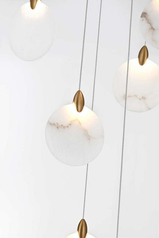 Avery LED Pendant in Satin Gold