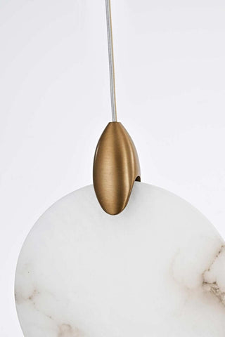 Avery LED Pendant in Satin Gold