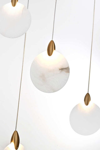 Avery LED Pendant in Satin Gold