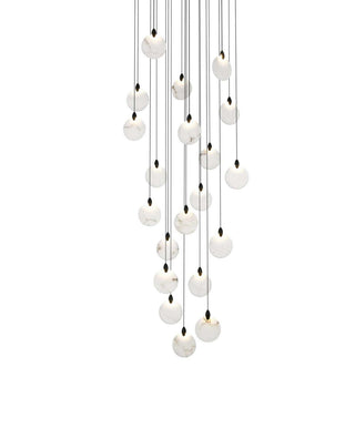 Avery LED Chandelier in Black