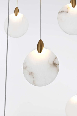 Avery LED Chandelier in Satin Gold
