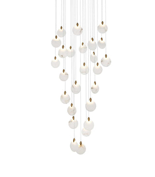 Avery LED Chandelier in Satin Gold