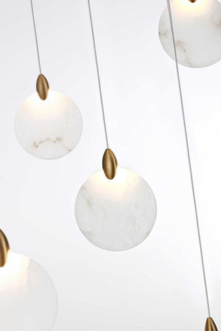 Avery LED Chandelier in Satin Gold