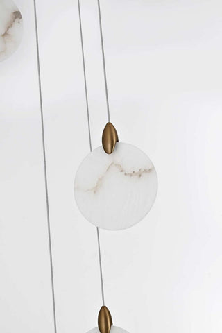 Avery LED Chandelier in Satin Gold