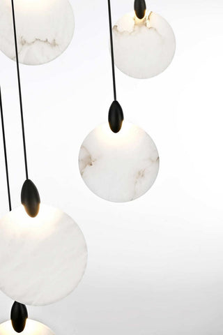 Avery LED Chandelier in Black