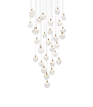 Avery LED Chandelier in Satin Gold