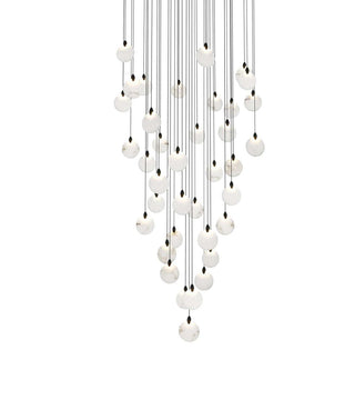 Avery LED Chandelier in Black