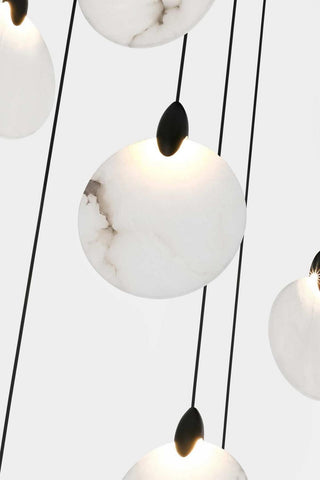 Avery LED Chandelier in Black