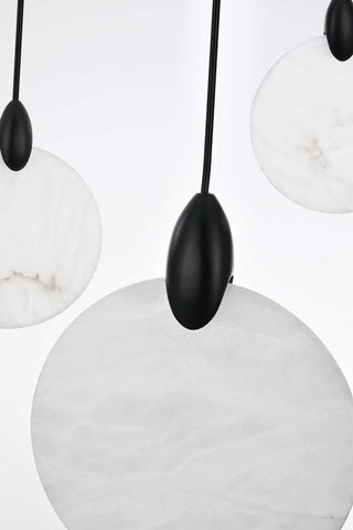 Avery LED Chandelier in Black