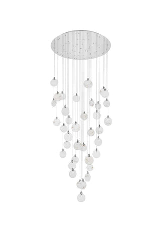 Avery LED Chandelier in Chrome