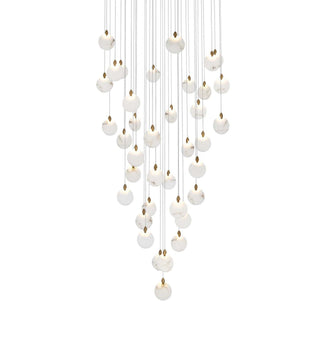 Avery LED Chandelier in Satin Gold