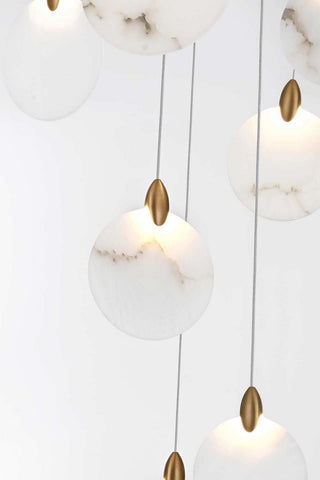 Avery LED Chandelier in Satin Gold