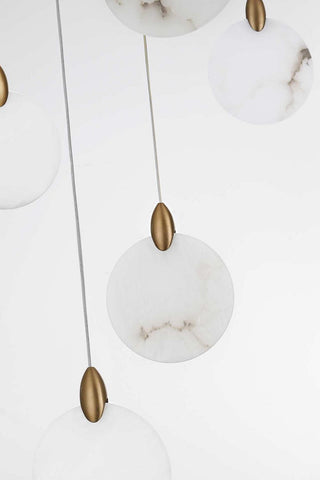Avery LED Chandelier in Satin Gold