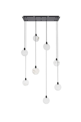 Avery LED Pendant in Black