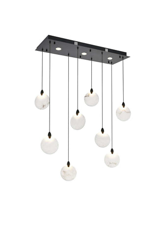 Avery LED Pendant in Black