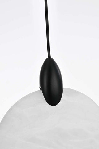 Avery LED Pendant in Black