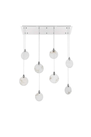 Avery LED Pendant in Chrome