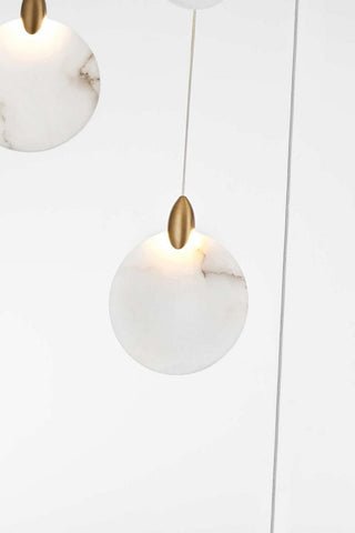 Avery LED Pendant in Satin Gold