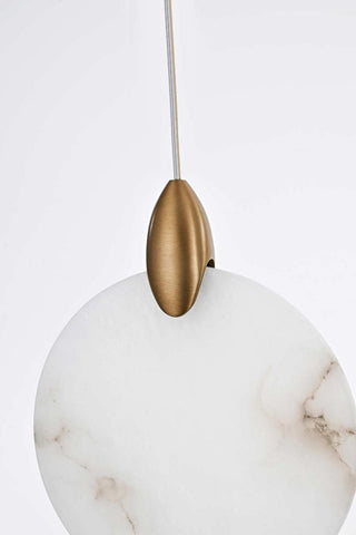 Avery LED Pendant in Satin Gold