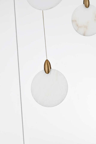 Avery LED Pendant in Satin Gold
