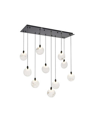 Avery LED Pendant in Black