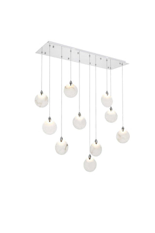 Avery LED Pendant in Chrome