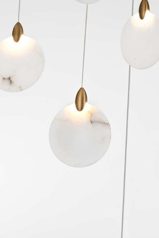 Avery LED Pendant in Satin Gold