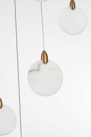 Avery LED Pendant in Satin Gold