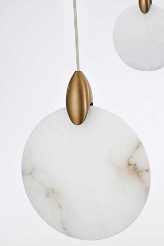 Avery LED Pendant in Satin Gold