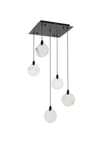 Avery LED Pendant in Black
