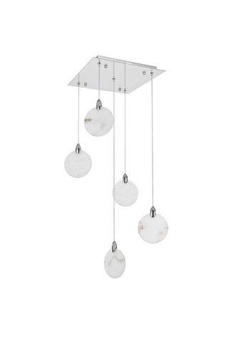 Avery LED Pendant in Chrome